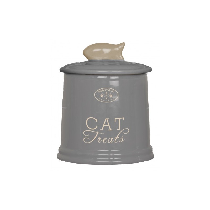 Banbury And Co. Ceramic Cat Storage Jar
