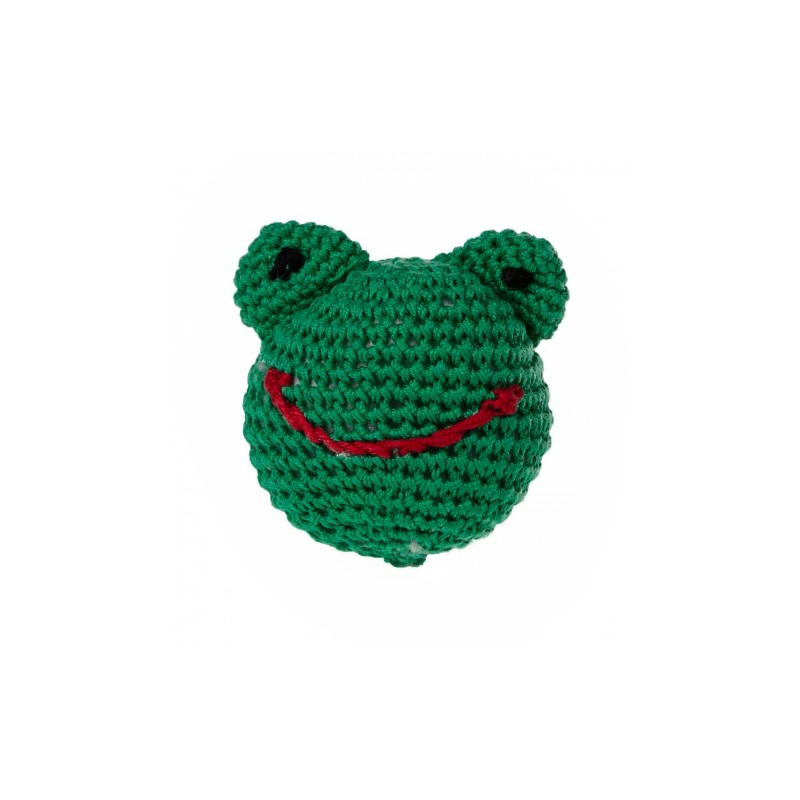 MICHI GIOCO CROCHET Rana Toy Frog