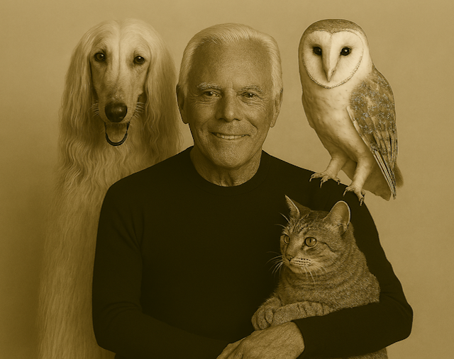 In memoria di Giorgio Armani: il lusso che ama gli animali