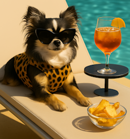 Sole, relax e uno spritz perfetto! Sole, relax e uno spritz perfetto!